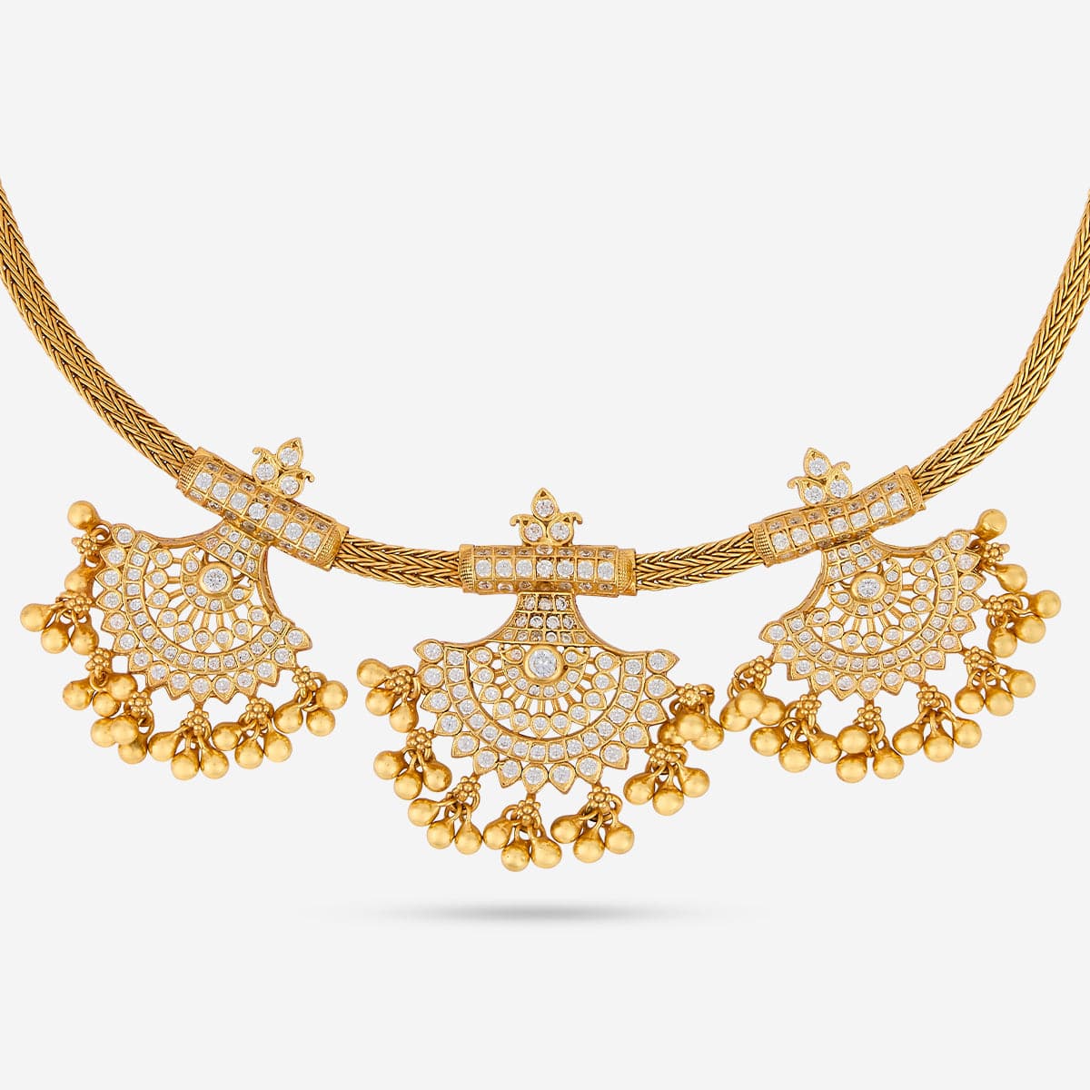 Silver Temple Necklace 190606 - Image 5