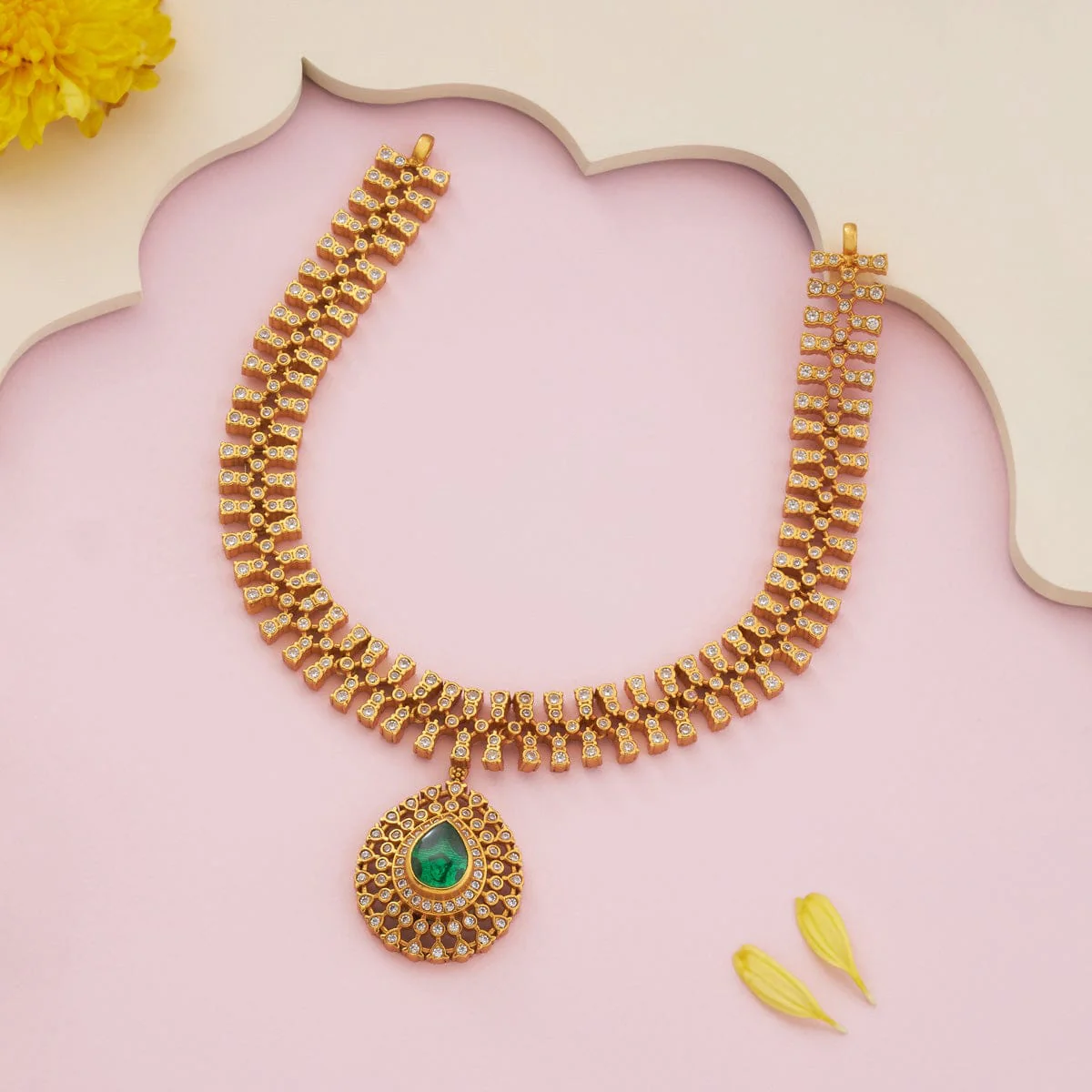 Silver Temple Necklace 190607 - Image 2
