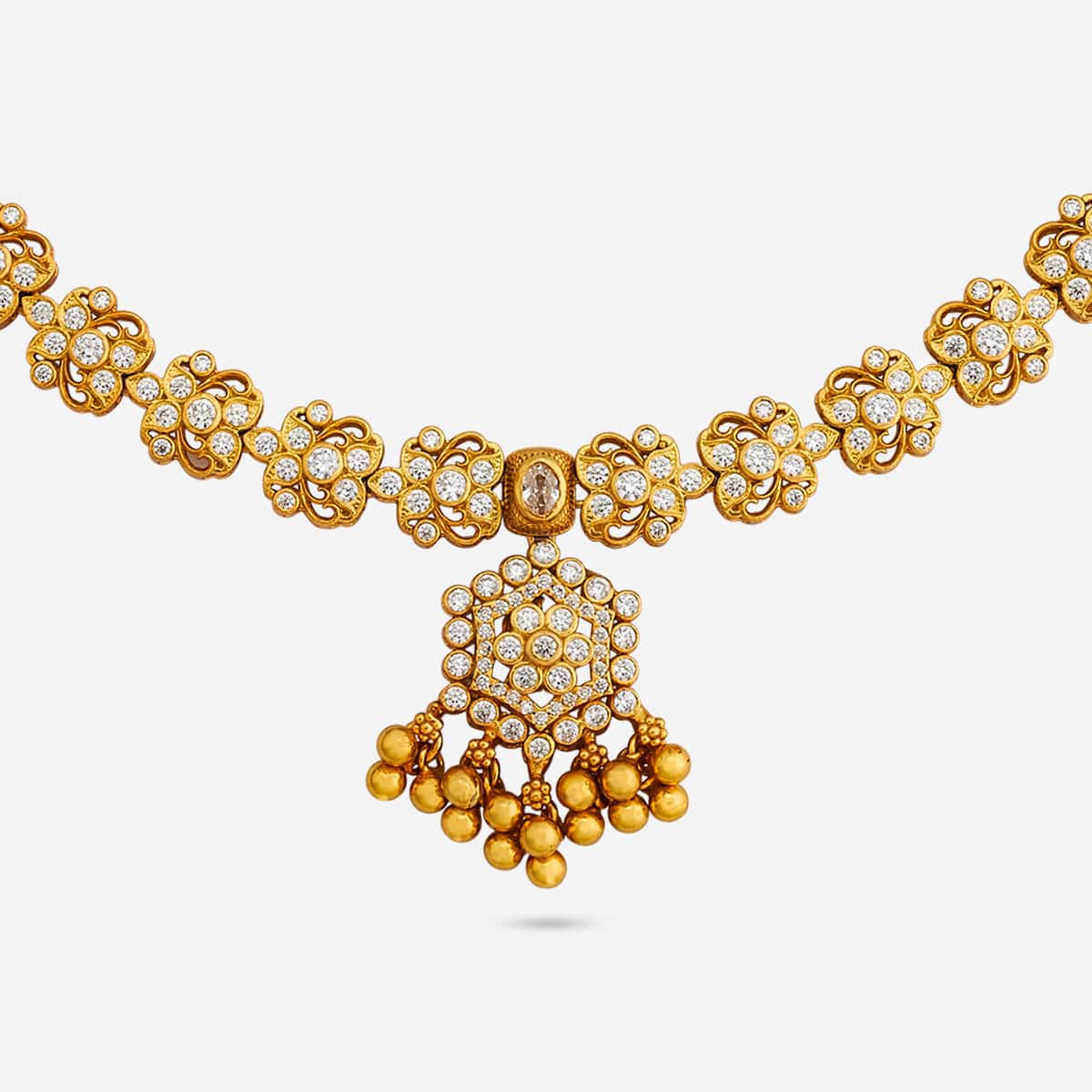 Silver Temple Necklace 190608 - Image 5