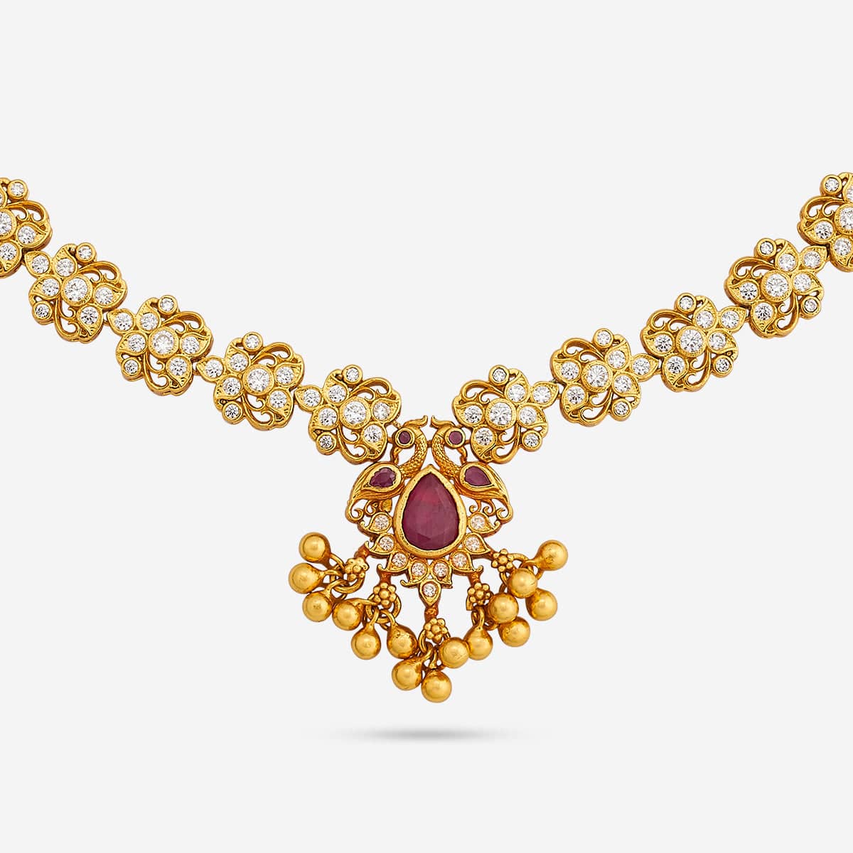 Silver Temple Necklace 190612 - Image 5