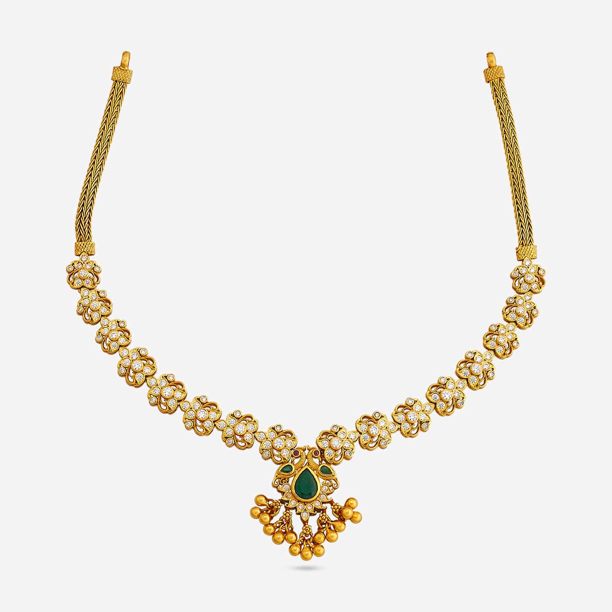 Silver Temple Necklace 190612 - Image 6