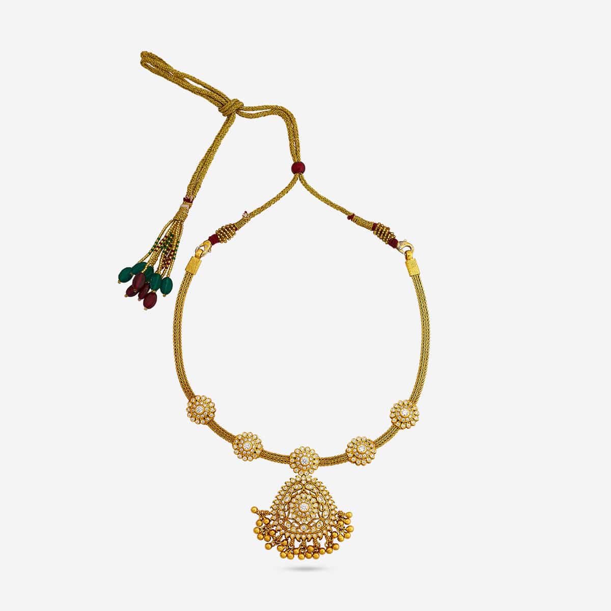 Silver Temple Necklace 190617 - Image 4