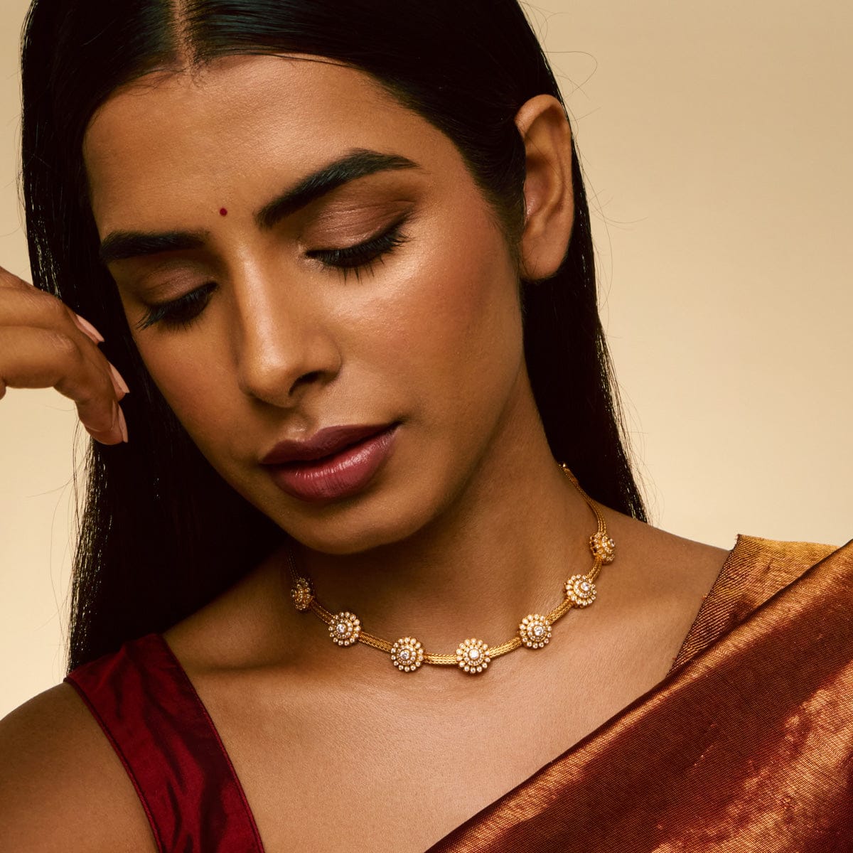 Silver Temple Necklace 190618 - Image 3