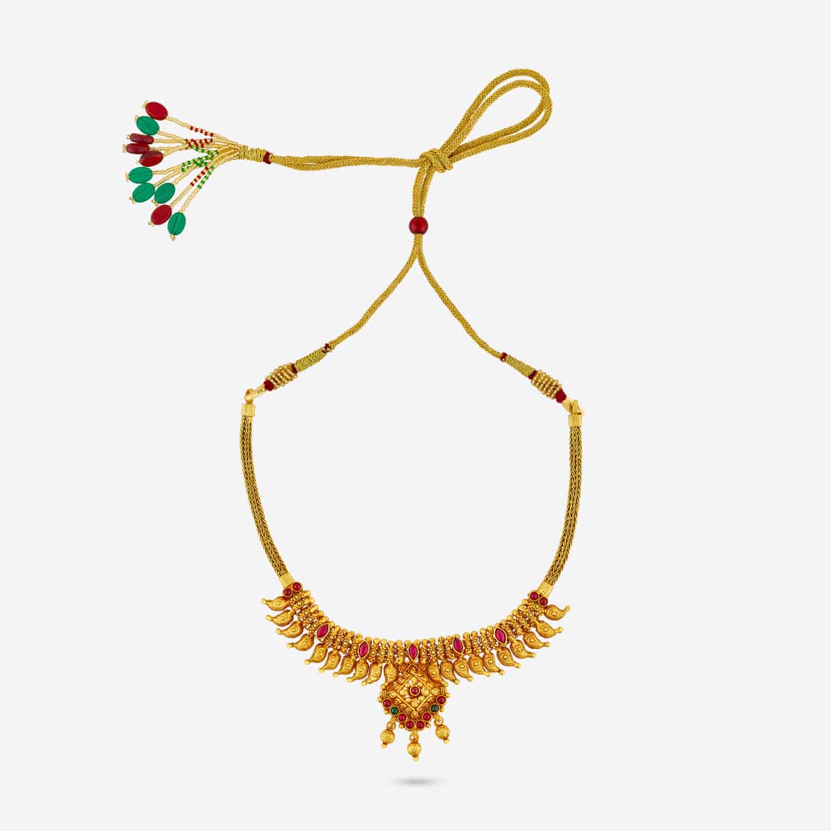 Silver Temple Necklace 190851 - Image 4