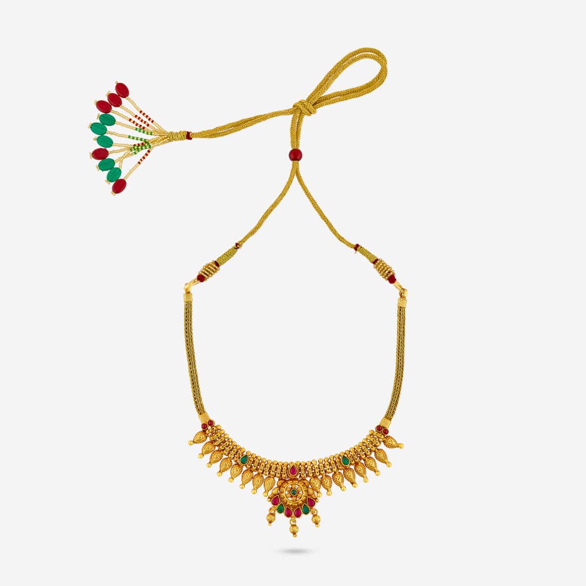 Silver Temple Necklace 190852 - Image 4