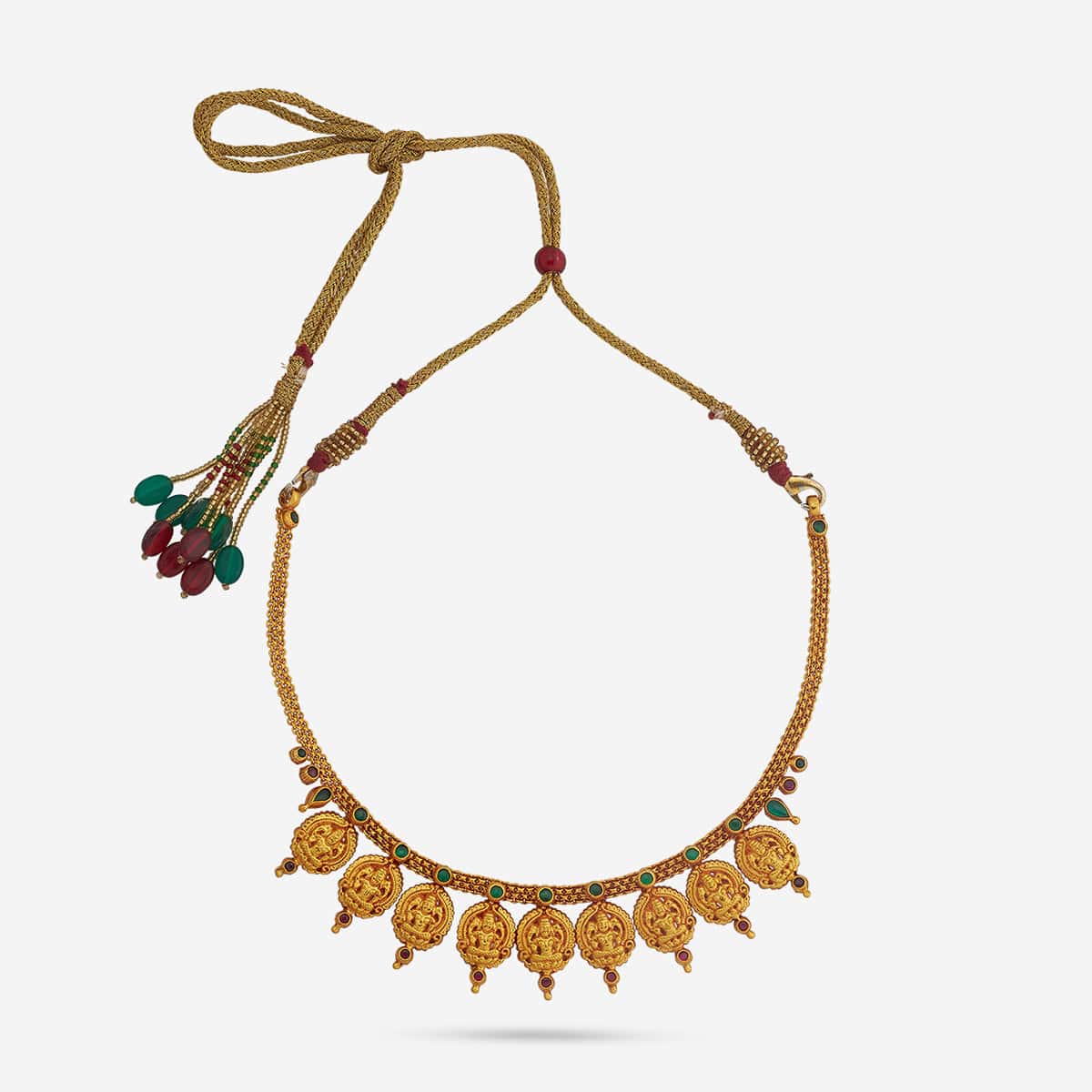 Silver Temple Necklace 190853 - Image 4