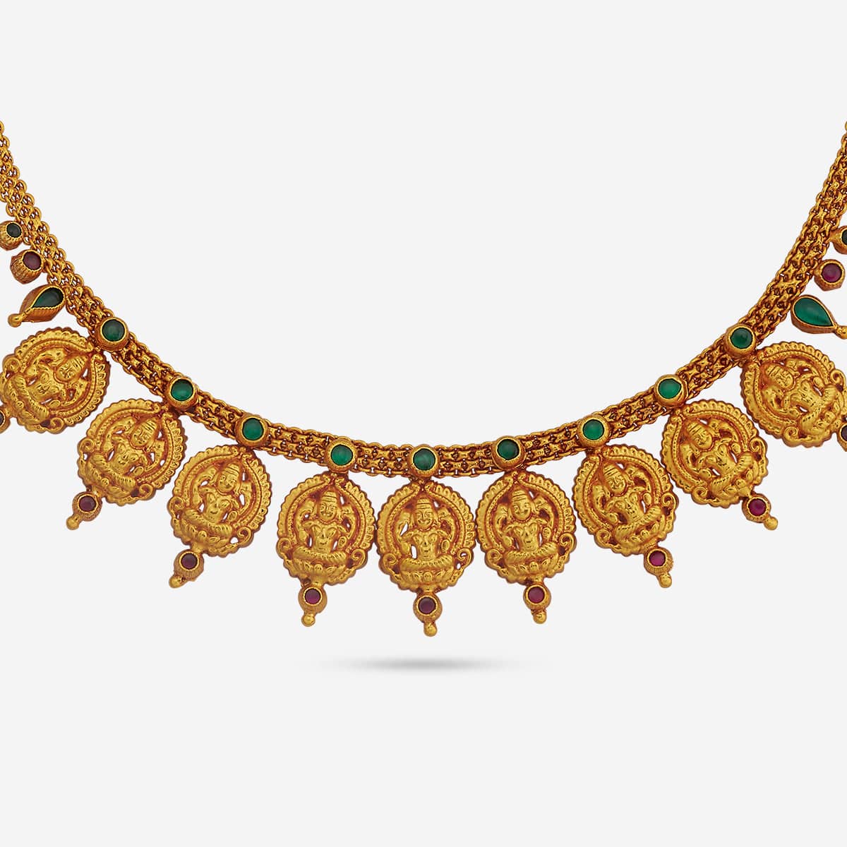 Silver Temple Necklace 190853 - Image 5