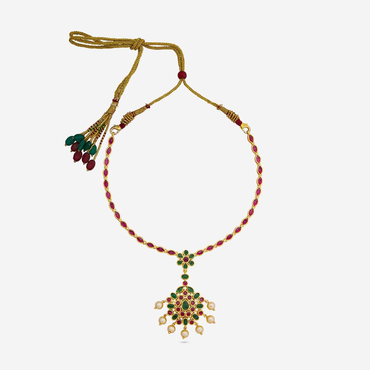 Silver Temple Necklace 191013 - Image 4