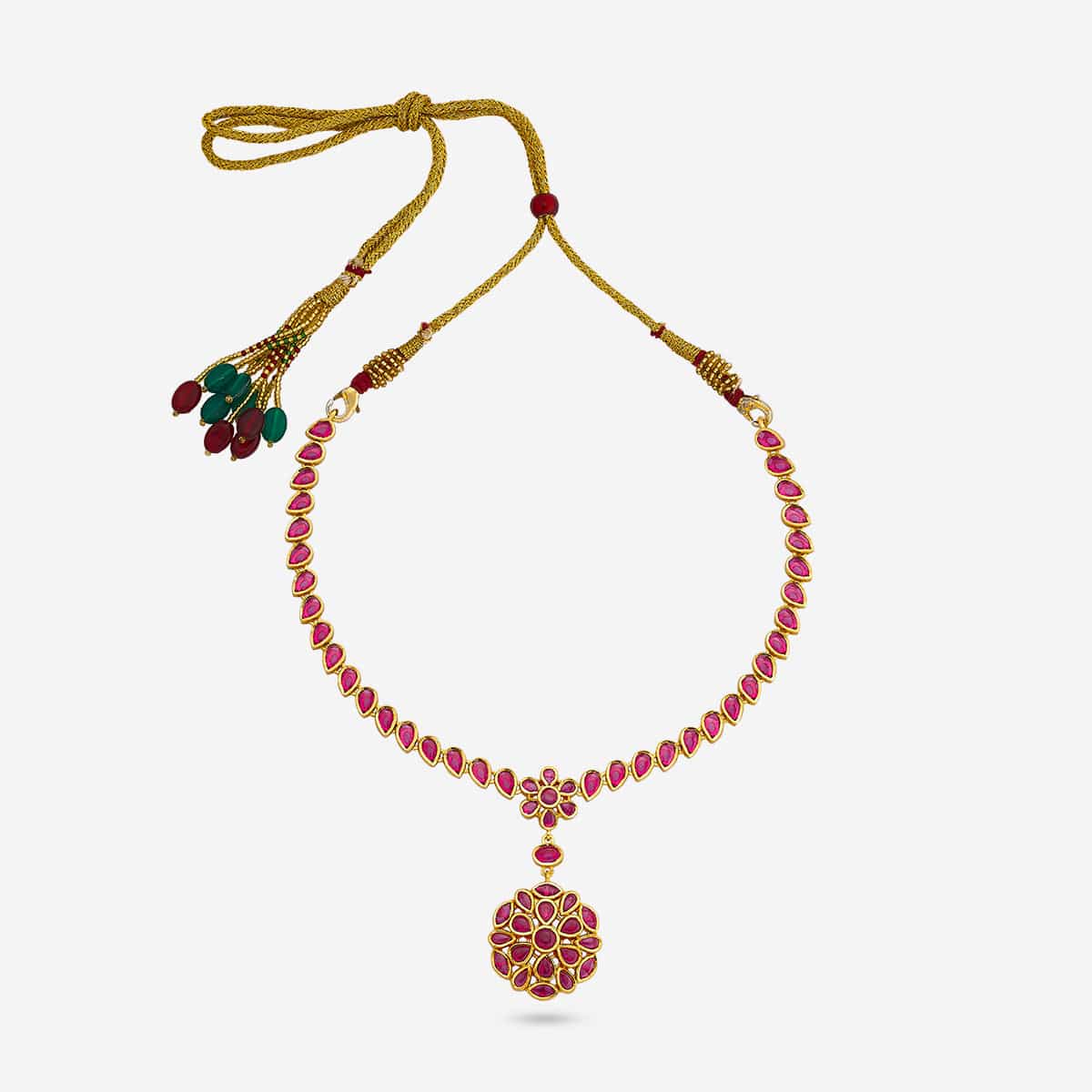 Silver Temple Necklace 191014 - Image 3