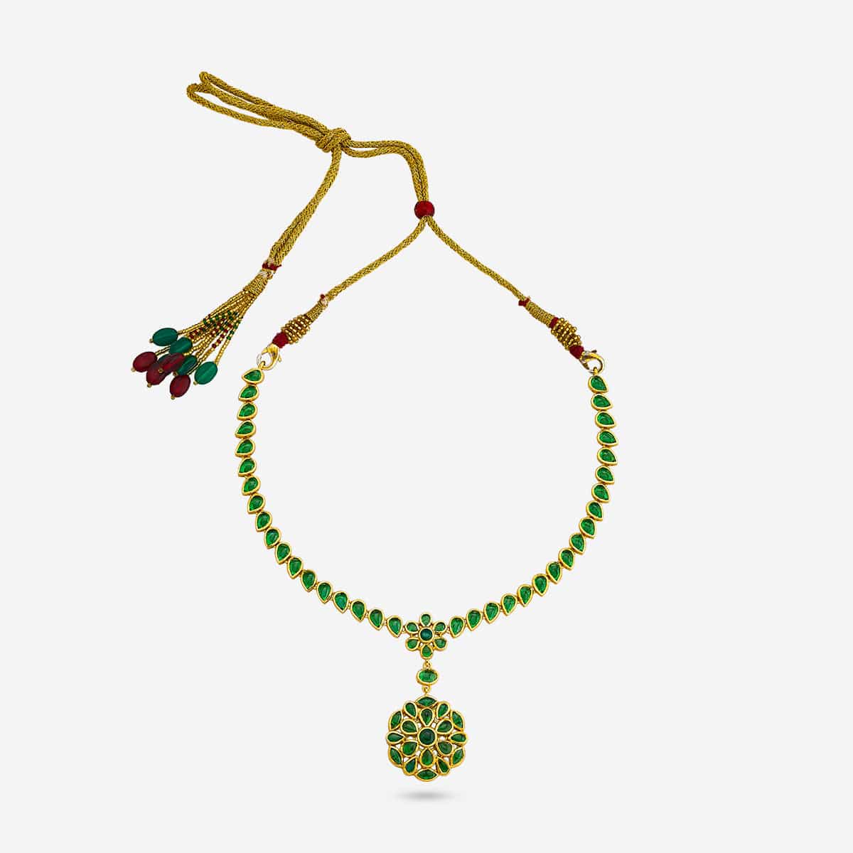 Silver Temple Necklace 191014 - Image 8