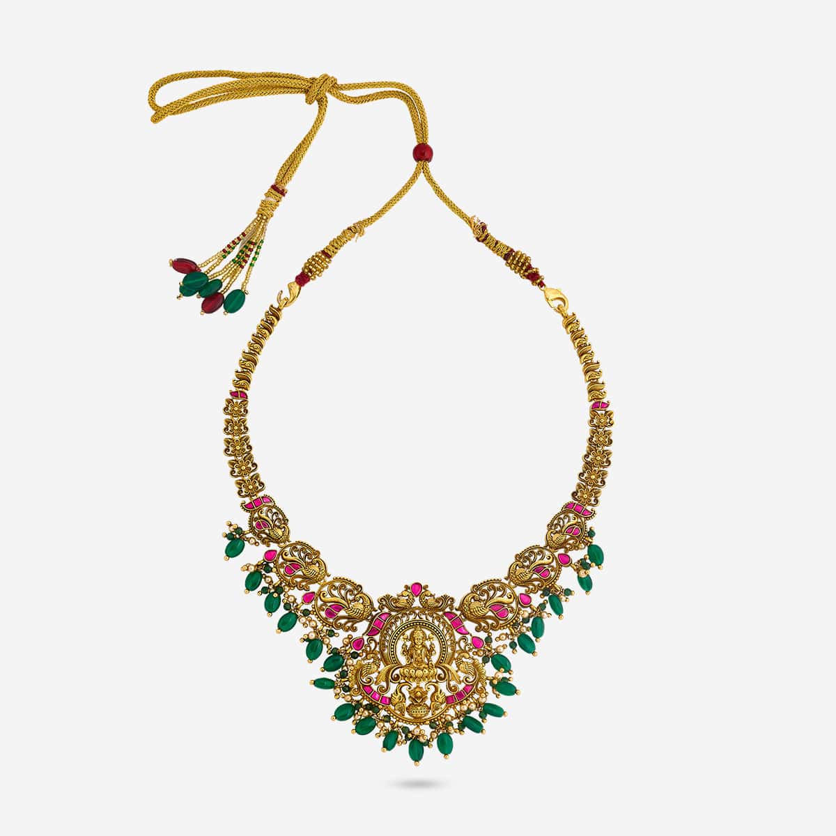 Silver Temple Necklace 191015 - Image 3