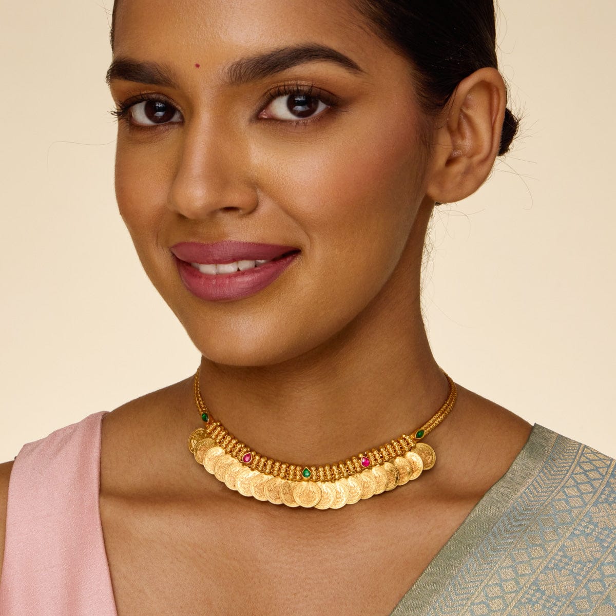 Silver Temple Necklace 191104 - Image 3