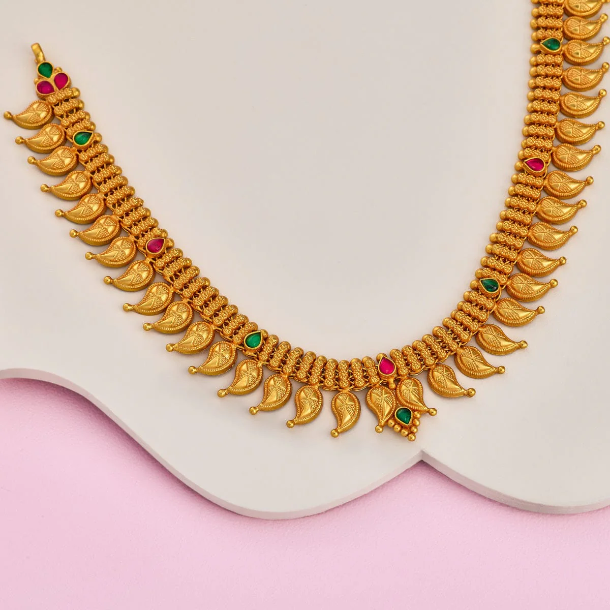 Silver Temple Necklace 191723 - Image 2