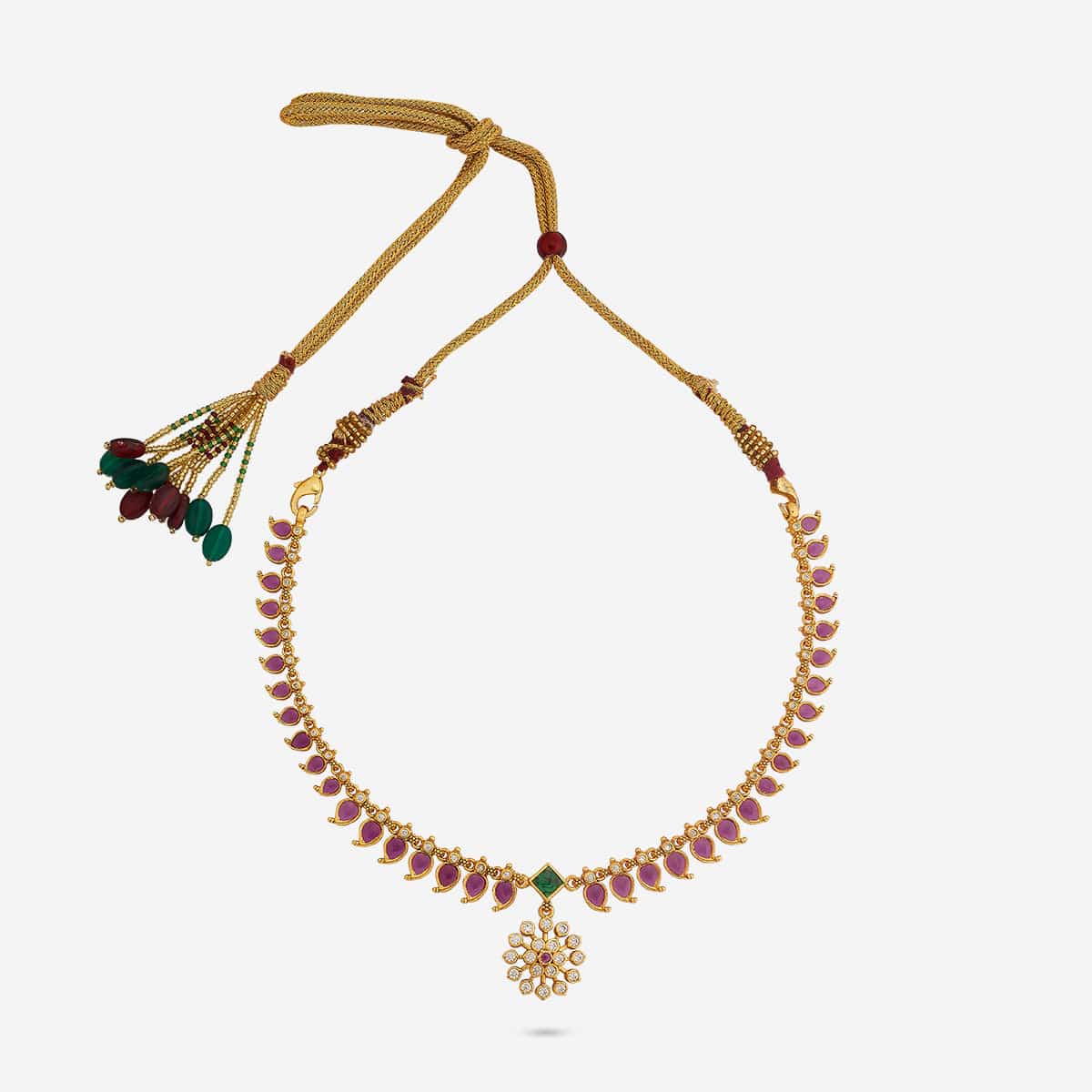Silver Temple Necklace 191821 - Image 4