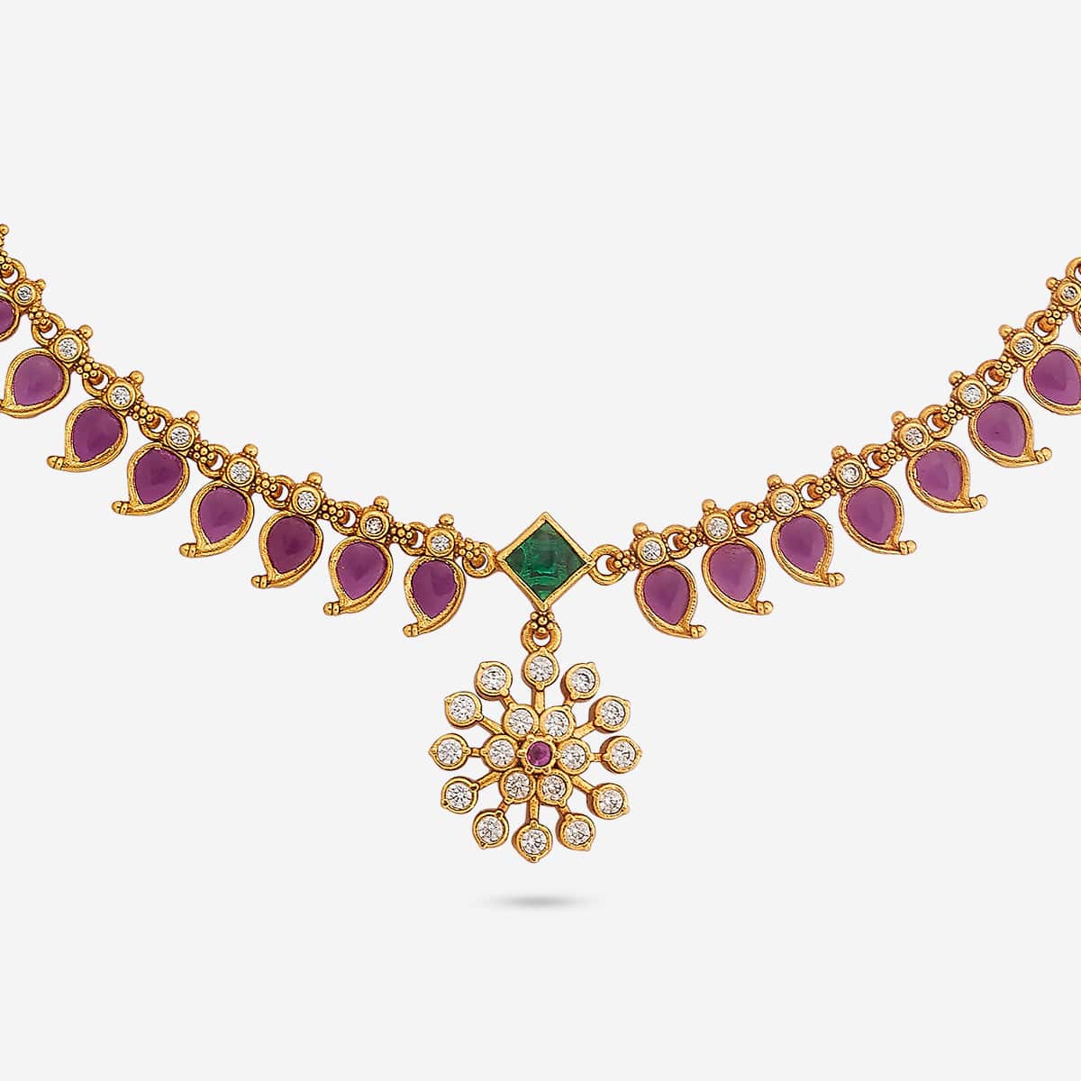 Silver Temple Necklace 191821 - Image 5