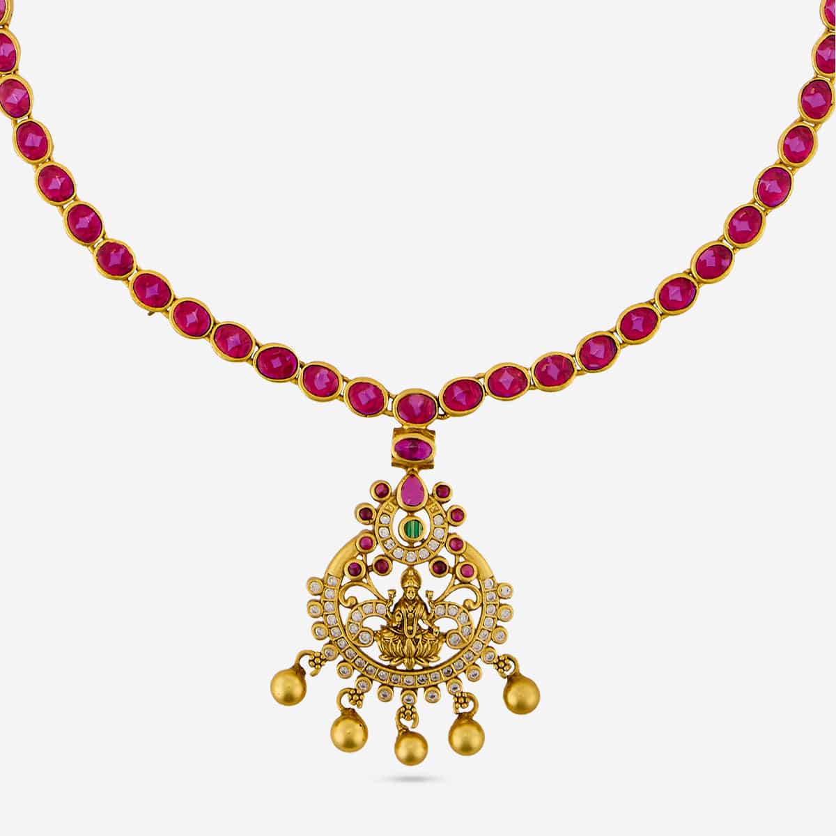 Silver Temple Necklace 191826 - Image 4