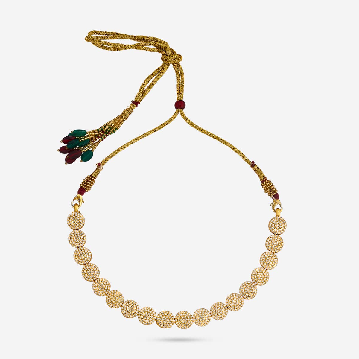 Silver Temple Necklace 191885 - Image 4