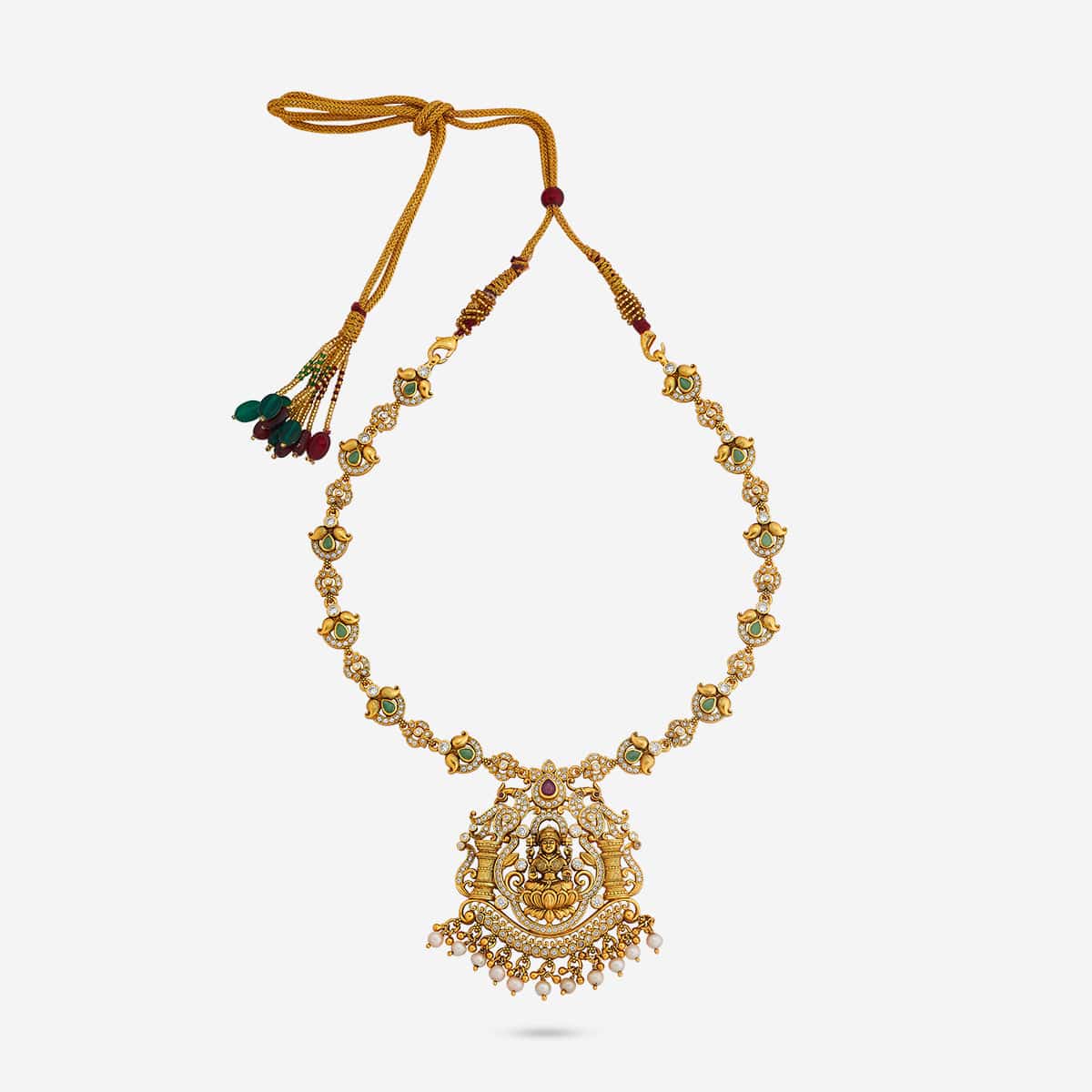 Silver Temple Necklace 191901 - Image 4
