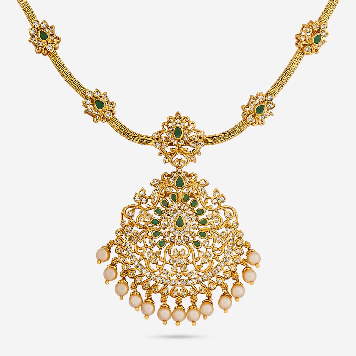 Silver Temple Necklace 193278 - Image 5