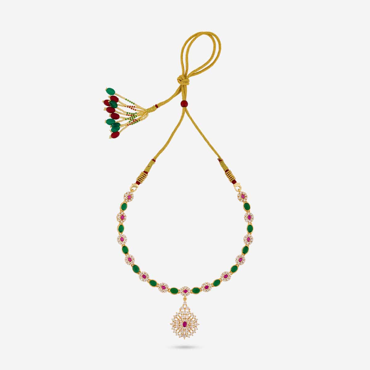 Silver Temple Necklace 193281 - Image 4