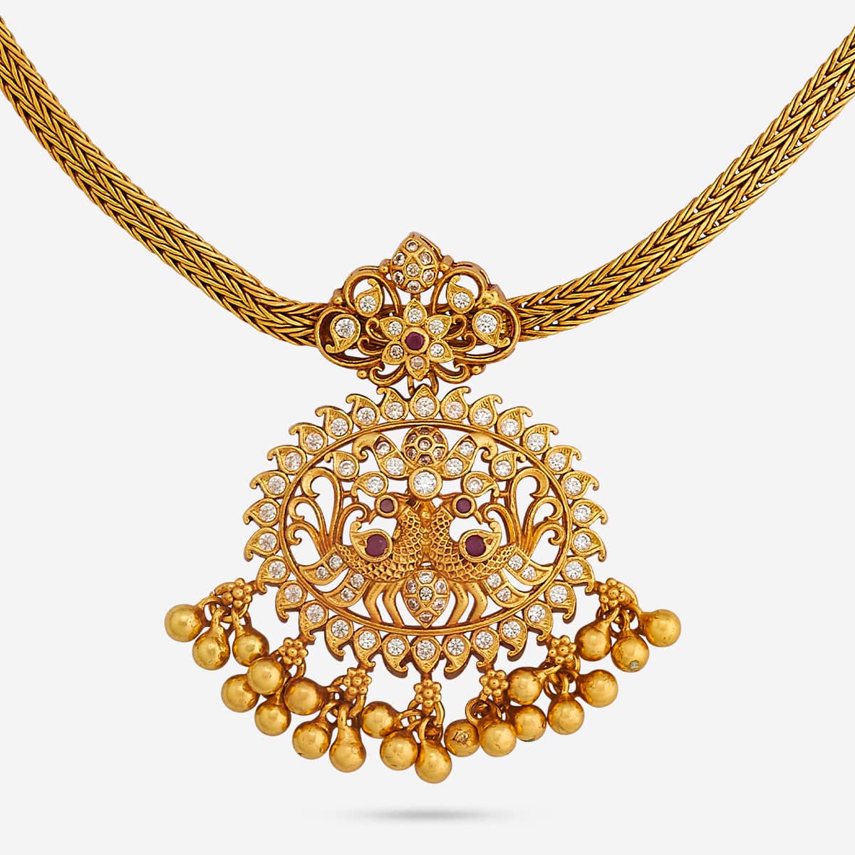 Silver Temple Necklace 193296 - Image 5