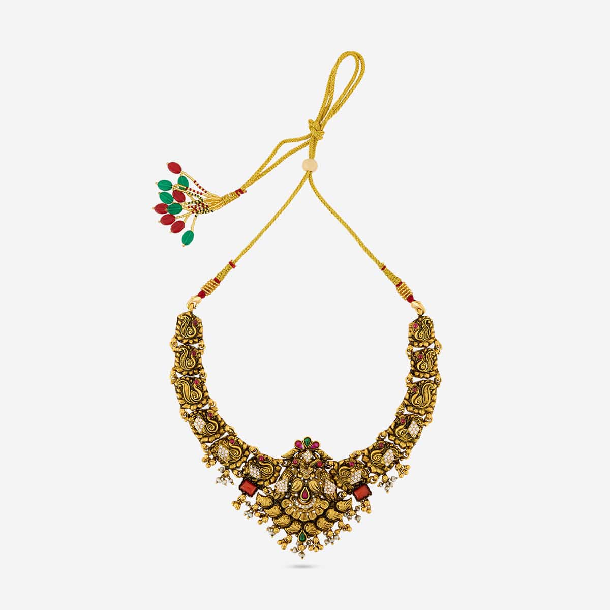 Silver Temple Necklace 193298 - Image 4