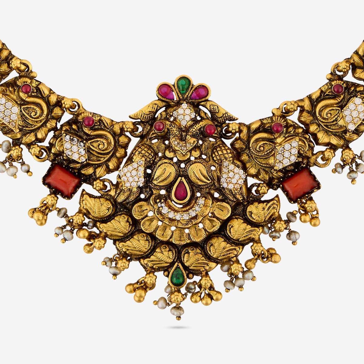 Silver Temple Necklace 193298 - Image 5