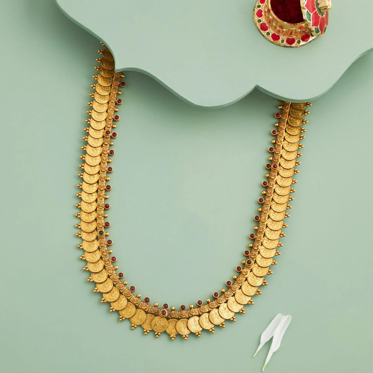 Silver Temple Necklace 193299 - Image 2
