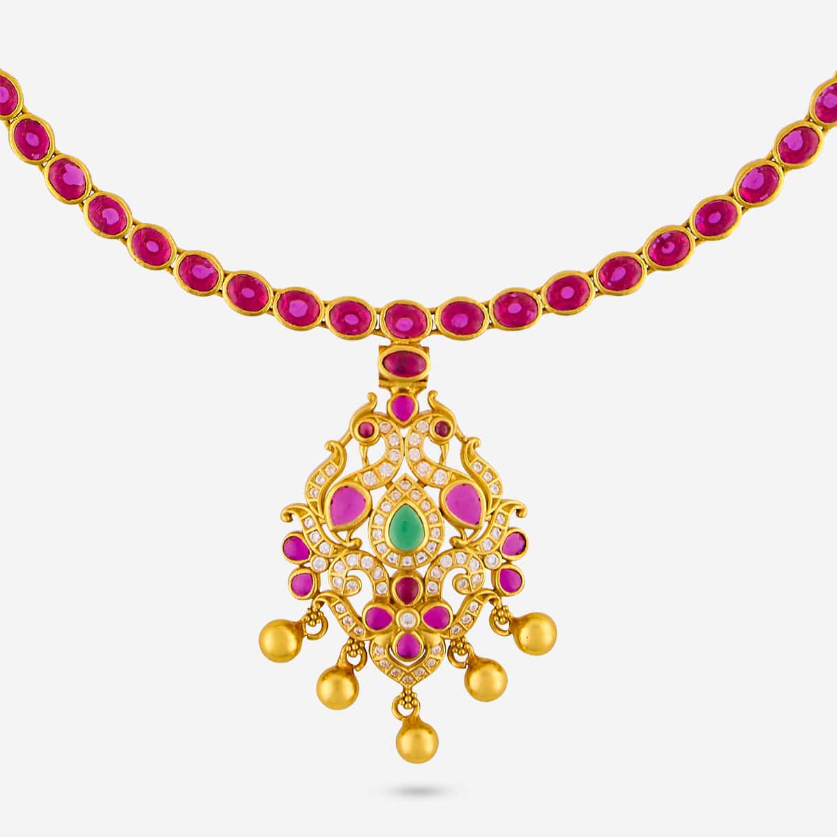 Silver Temple Necklace 193797 - Image 5