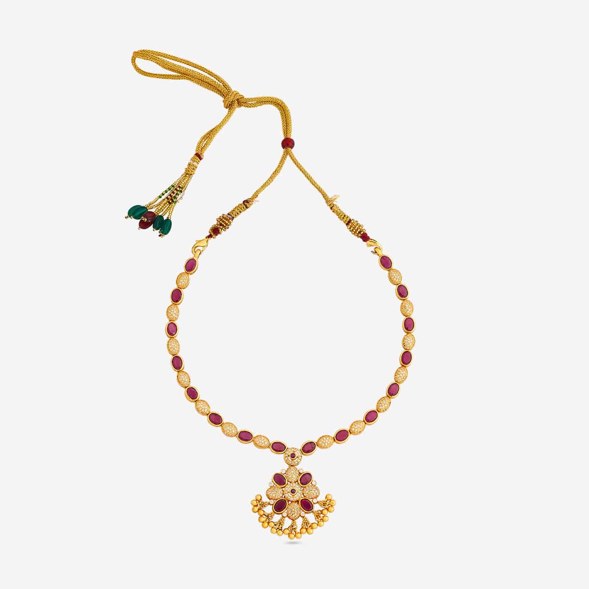 Silver Temple Necklace 193854 - Image 3