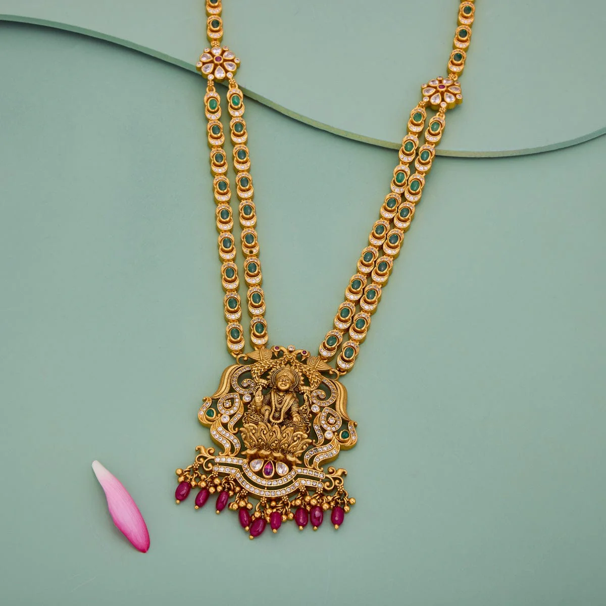 Silver Temple Necklace 193856 - Image 2