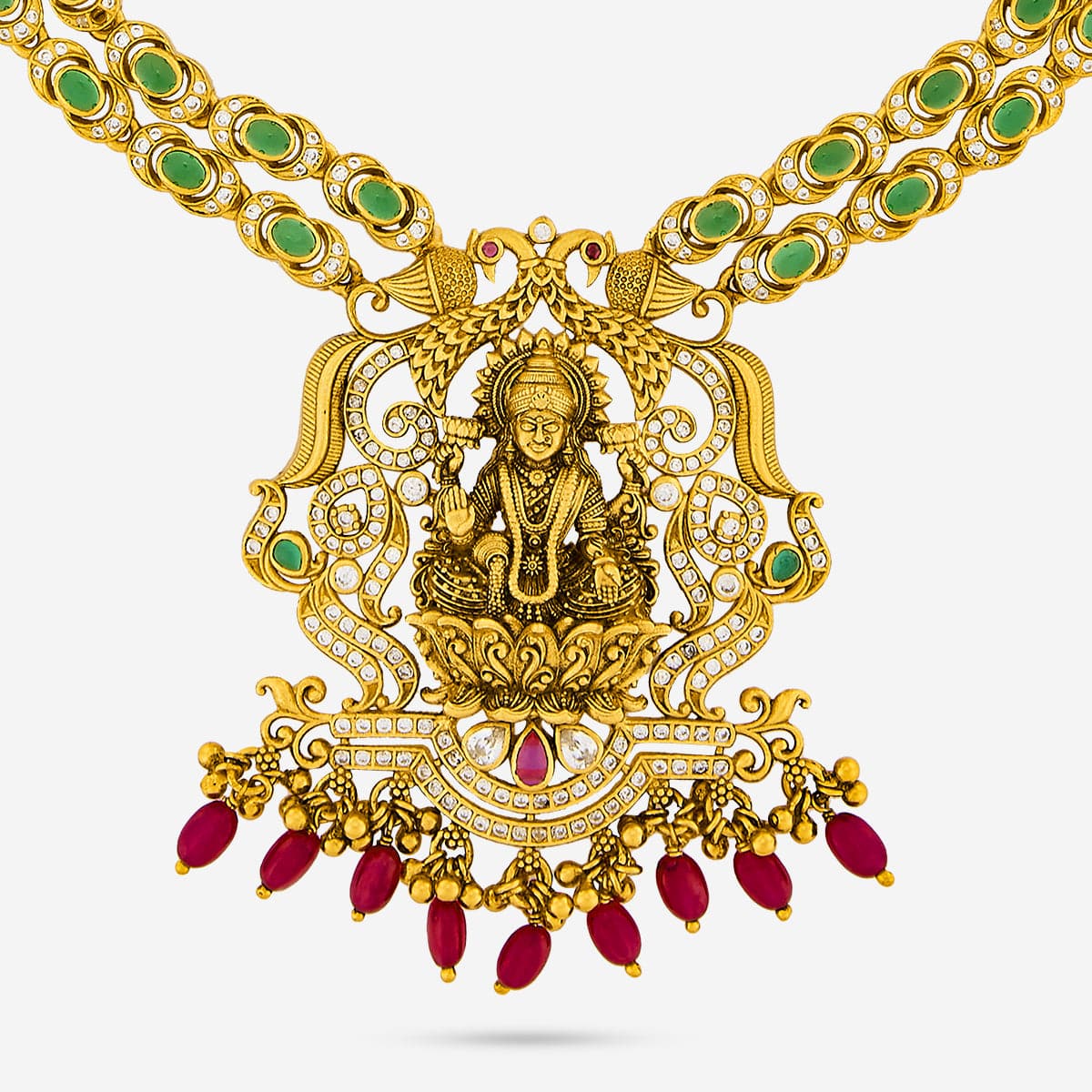 Silver Temple Necklace 193856 - Image 5