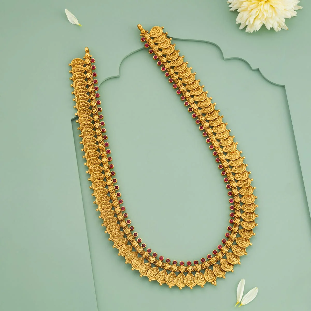 Silver Temple Necklace 197024 - Image 2