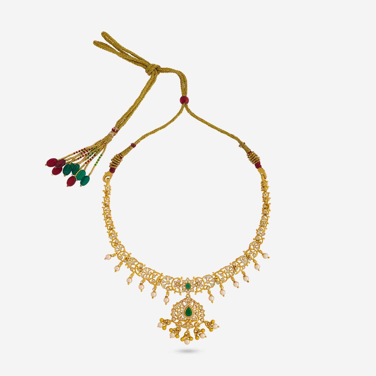 Silver Temple Necklace 197069 - Image 4