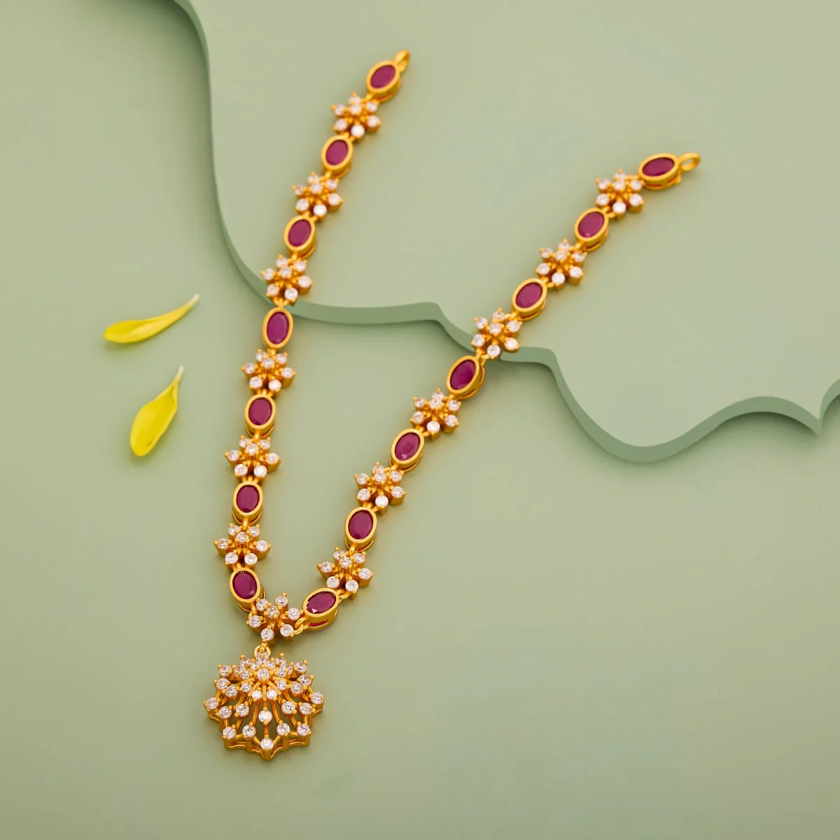 Silver Temple Necklace 197080 - Image 2