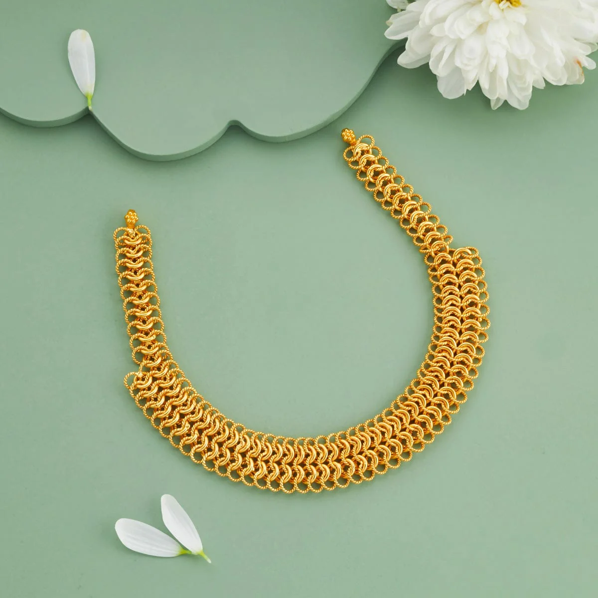 Silver Temple Necklace 197083 - Image 2