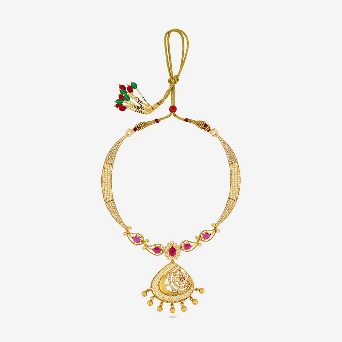 Silver Temple Necklace 198584 - Image 4