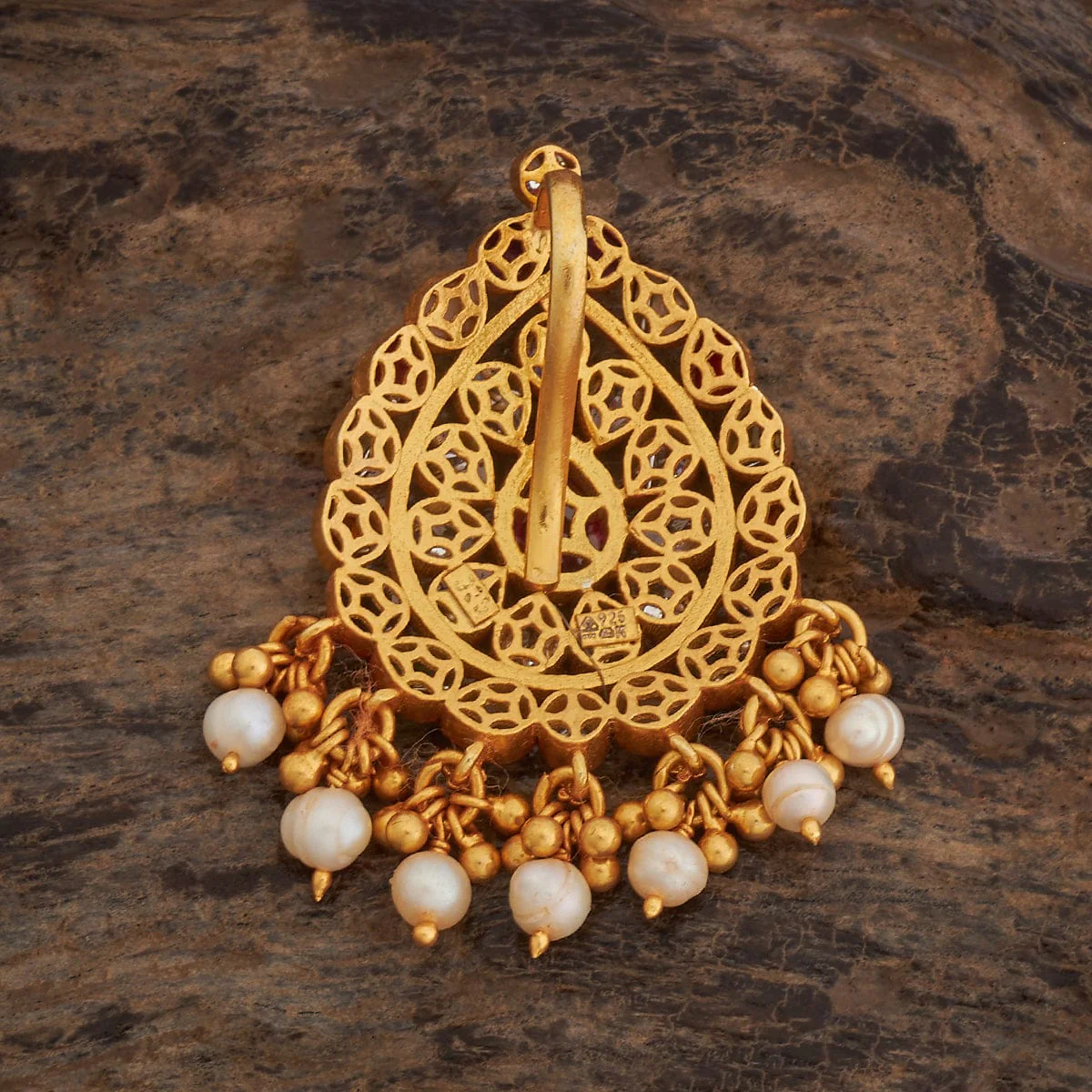 Silver Temple Pendant 150366 - Image 6