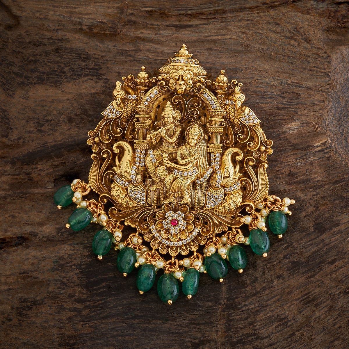 Silver Temple Pendant 173615 - Image 2