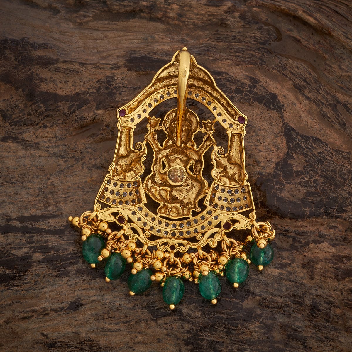 Silver Temple Pendant 179741 - Image 3