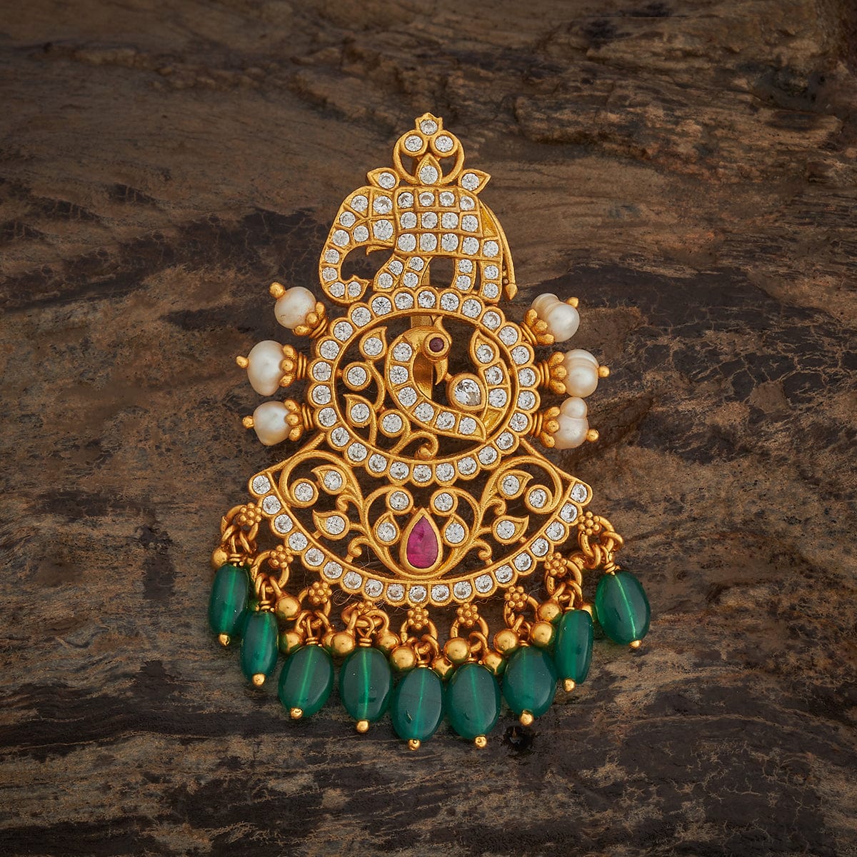 Silver Temple Pendant 181828 - Image 2