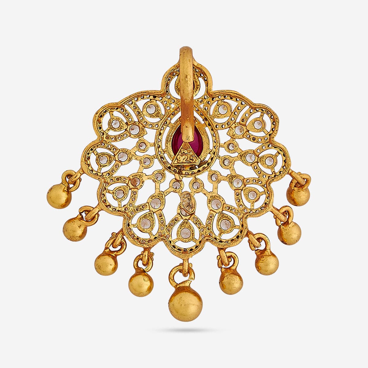 Silver Temple Pendant 186496 - Image 4