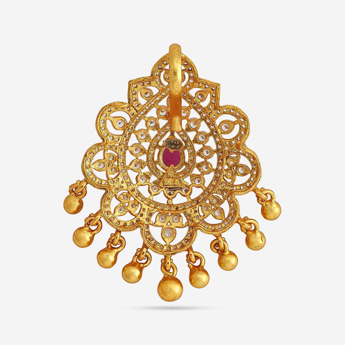 Silver Temple Pendant 186497 - Image 4