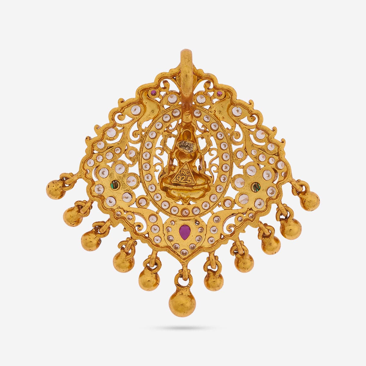 Silver Temple Pendant 186498 - Image 4