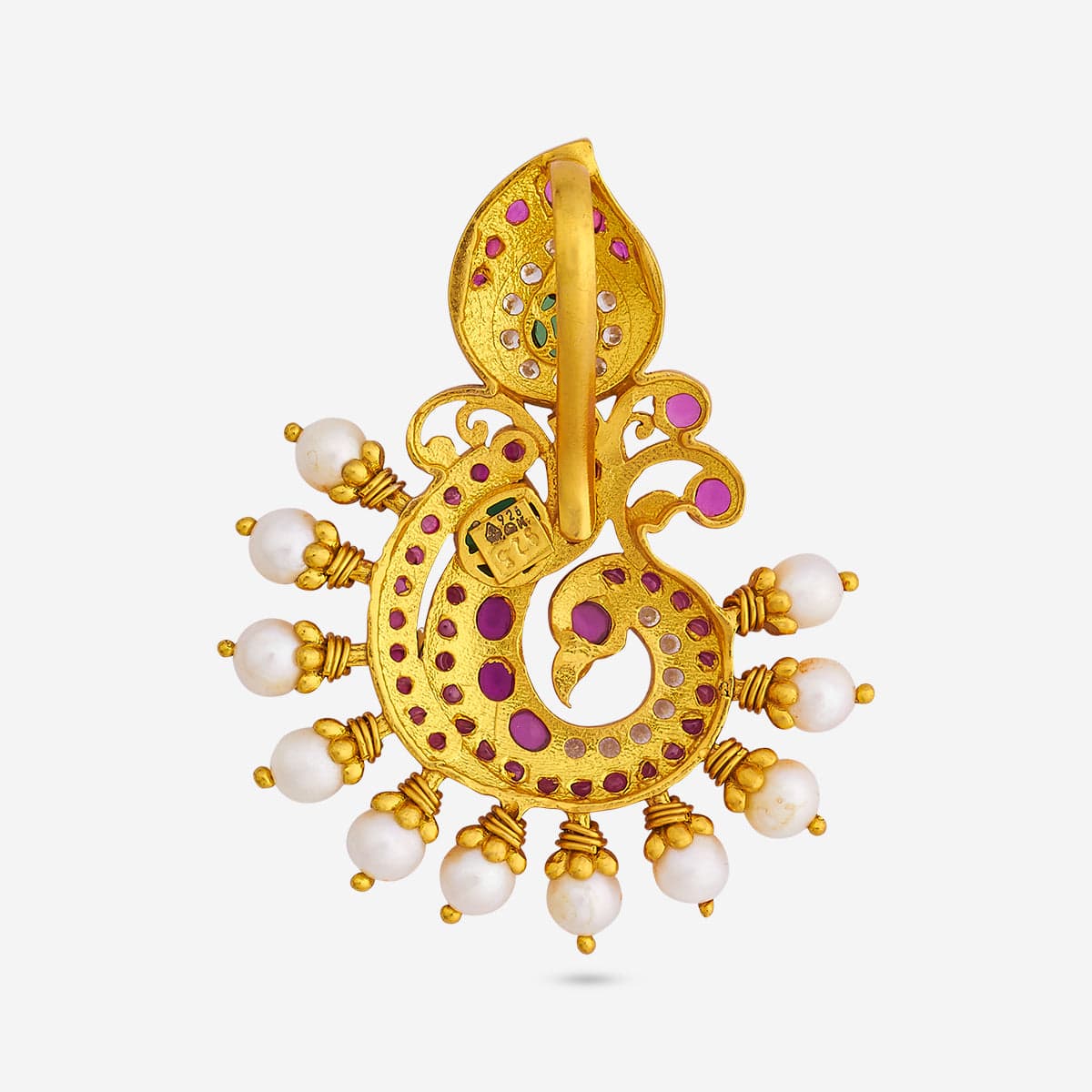 Silver Temple Pendant 190582 - Image 4