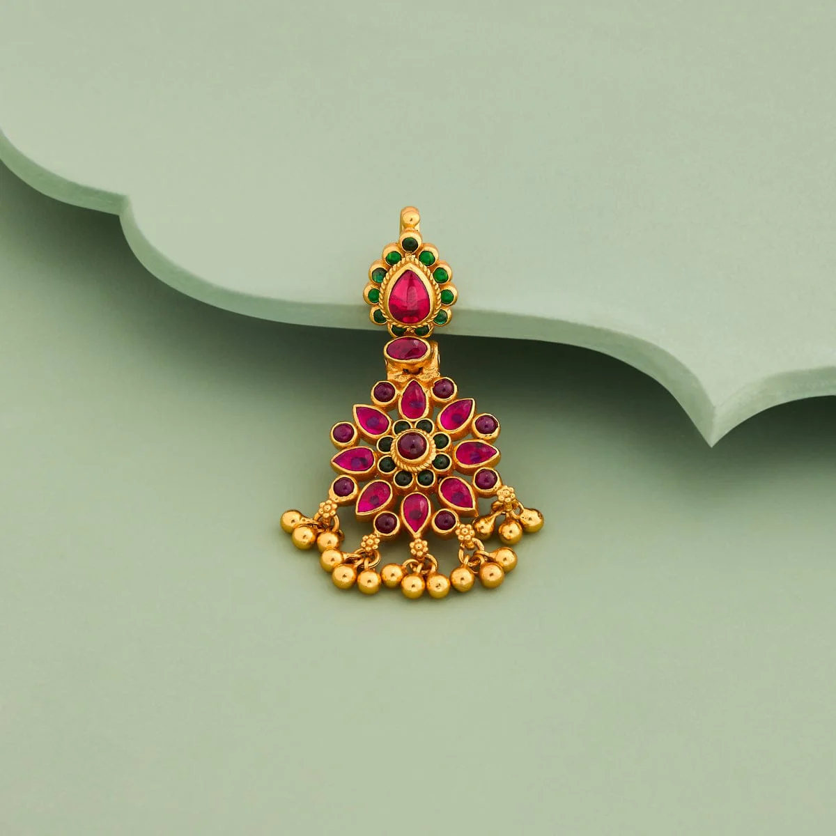 Silver Temple Pendant 190587 - Image 2