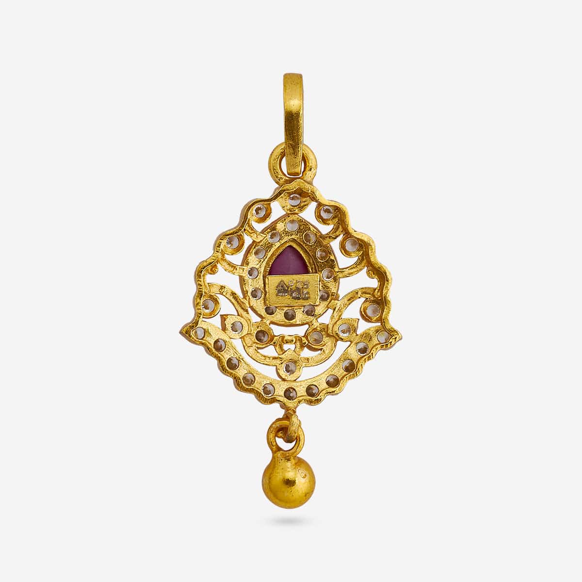 Silver Temple Pendant 190866 - Image 3