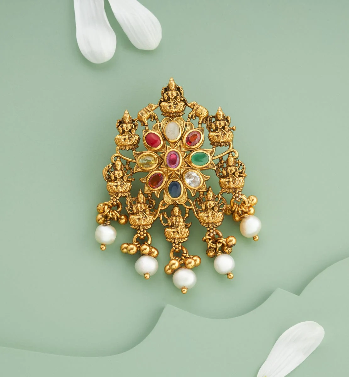 Silver Temple Pendant 197035 - Image 2