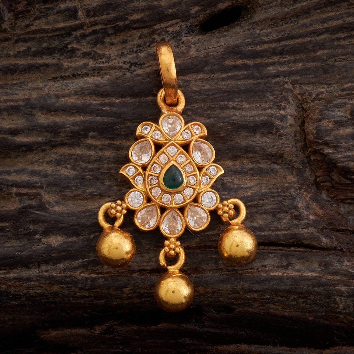 Silver Temple Pendant Earring 158344 - Image 6