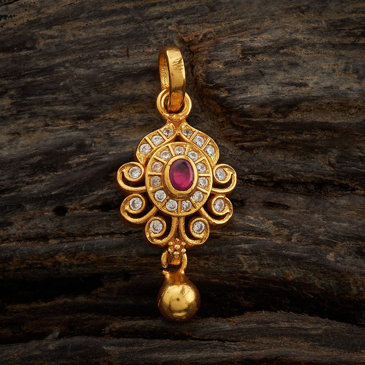 Silver Temple Pendant Earring 170616 - Image 4